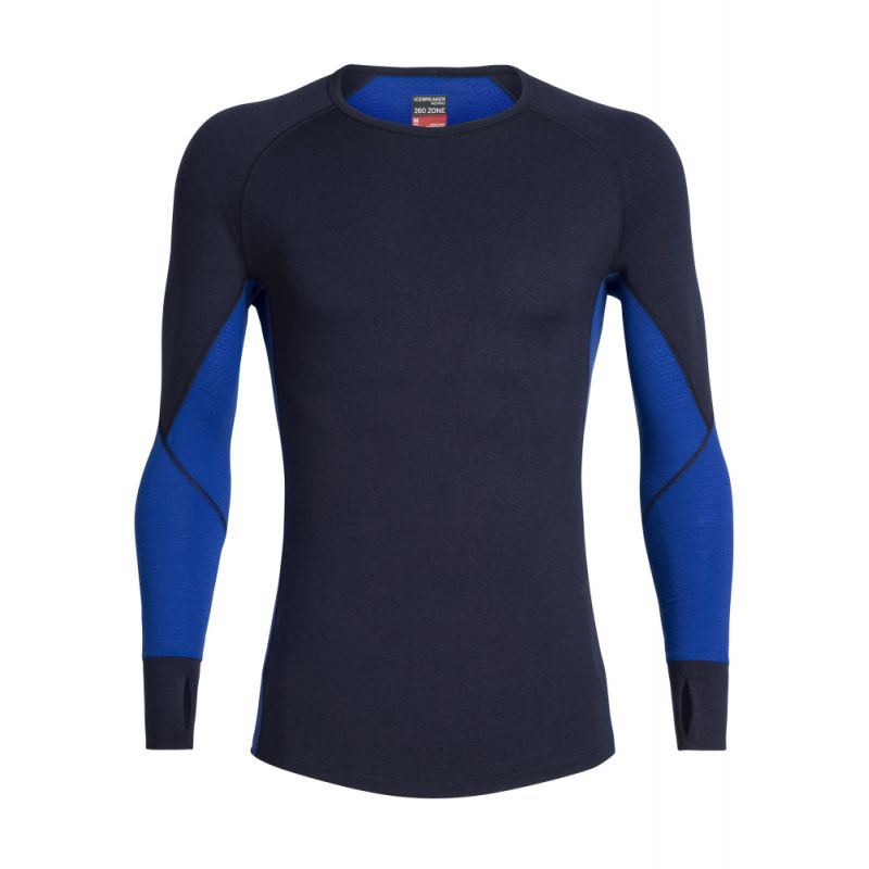Icebreaker Bodyfitzone 260 Zone Long Sleeve Crewe Maillot homme
