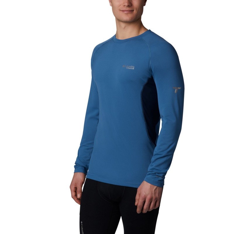omni wool base layer crew top
