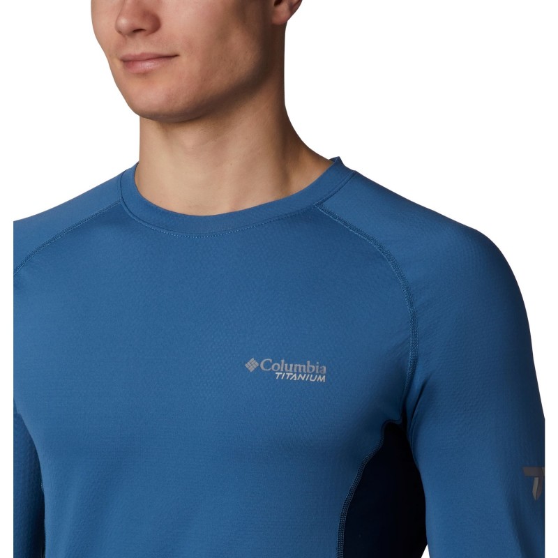 omni wool base layer crew top