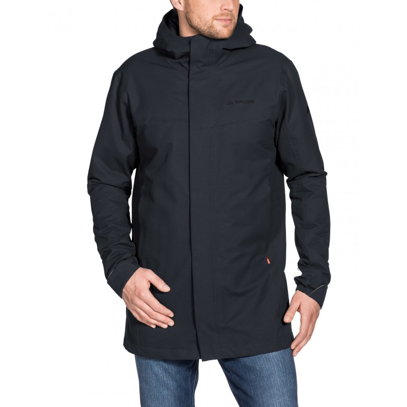 men's cyclist padded parka