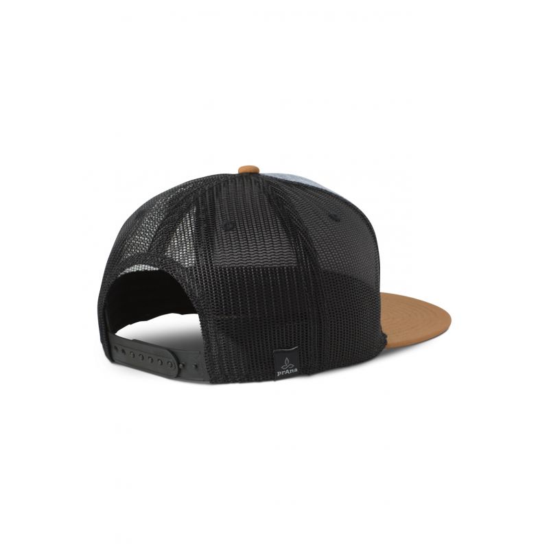 PrAna Unisex Journeyman Trucker Hat - Adjustable Snapback, Mesh Back, Animal Print - View #10