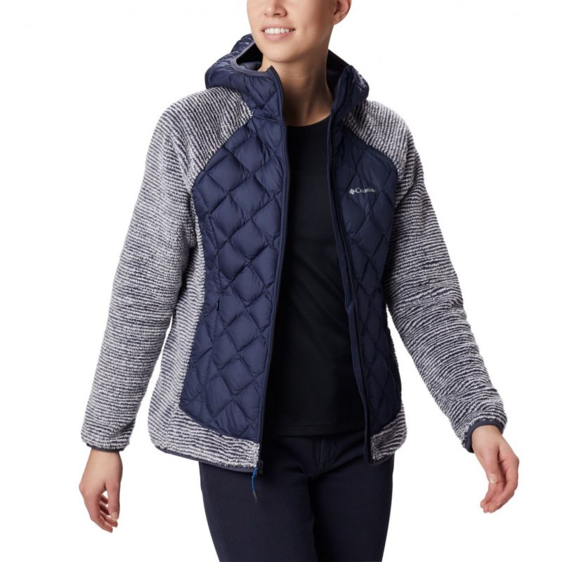 women's techy hybrid fleece