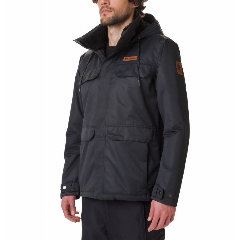 mens lined waterproof jacket