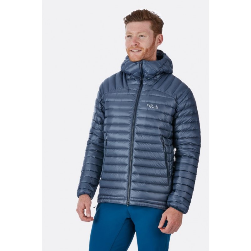 rab microlight summit jacket steel