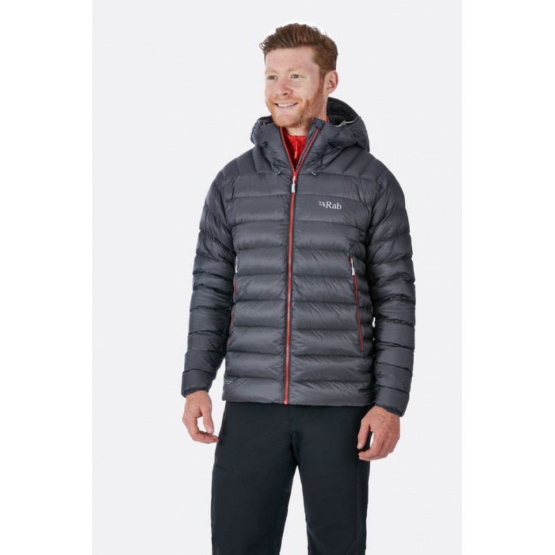 rab electron jacket grey