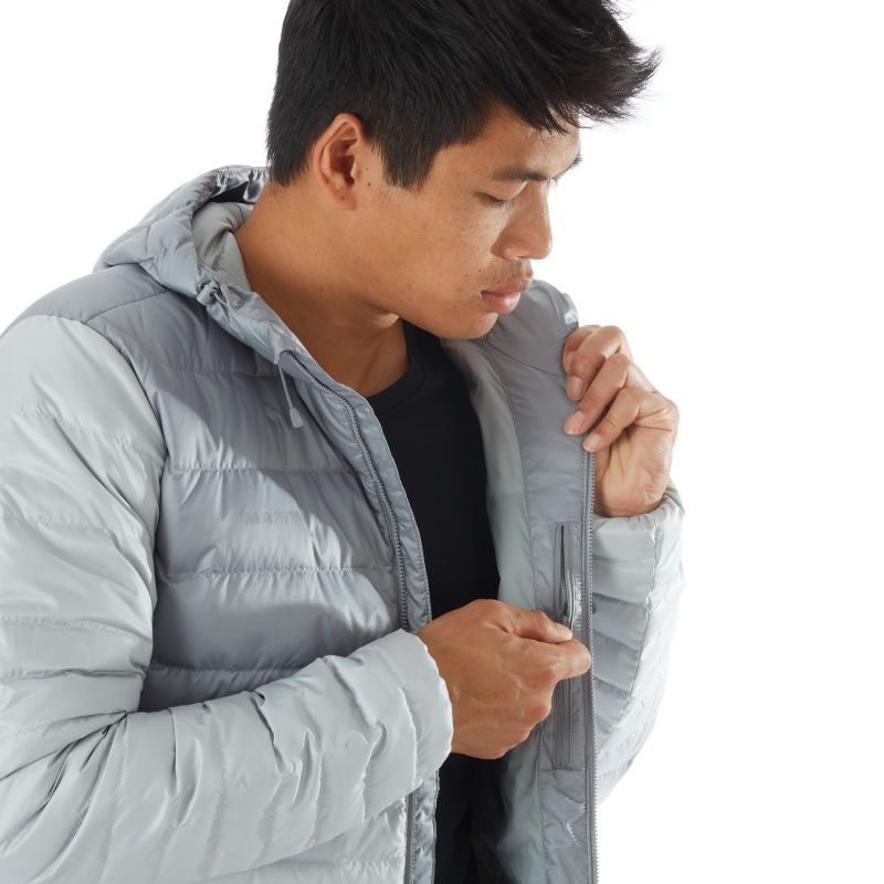 convey in hooded jacket men