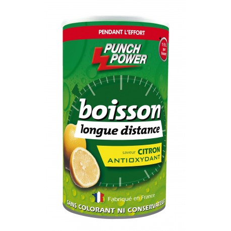 Punch Power Boisson énergétique longue distance antioxydant Citron 500g | Hardloop