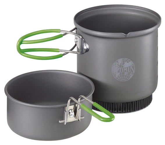 Optimus Set de cuisson Terra Weekend HE anti-adhésif + Bob