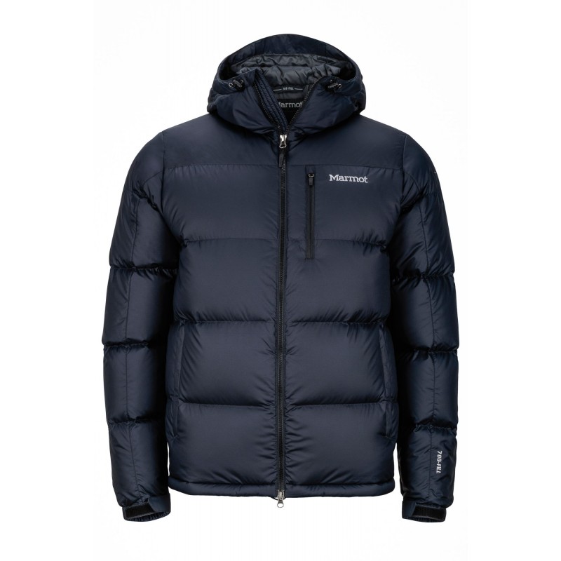 marmot down hooded jacket