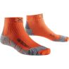 Orange / gris mouliné