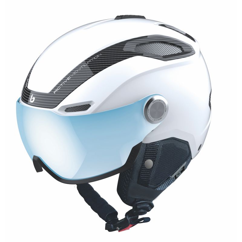 Casco Da Sci Bollé Quiz – Unisex-Youth, Colore Cyan Flash Opaco, Taglia XS (49-52 Cm) – Ventilato E Sicuro