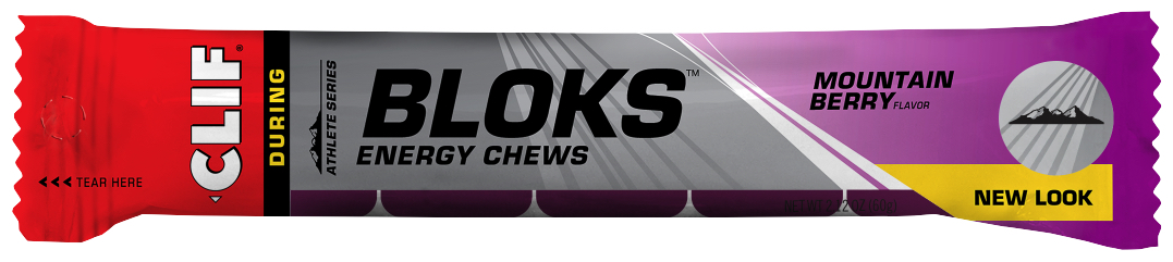 Clif Bar Clif Shot Bloks goût Baies sauvages - Gommes énergétiques