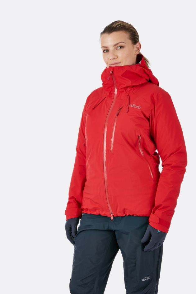 rab firewall jacket womens black