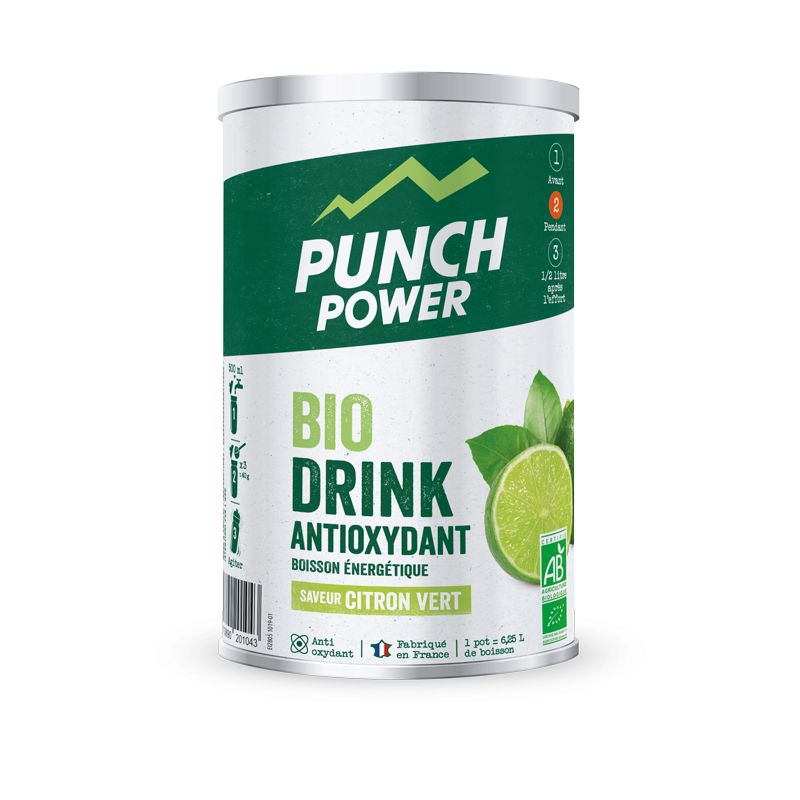 Punch Power Biodrink Citron Vert Antioxydant - Pot 500 g - Boisson nergtique 500 g