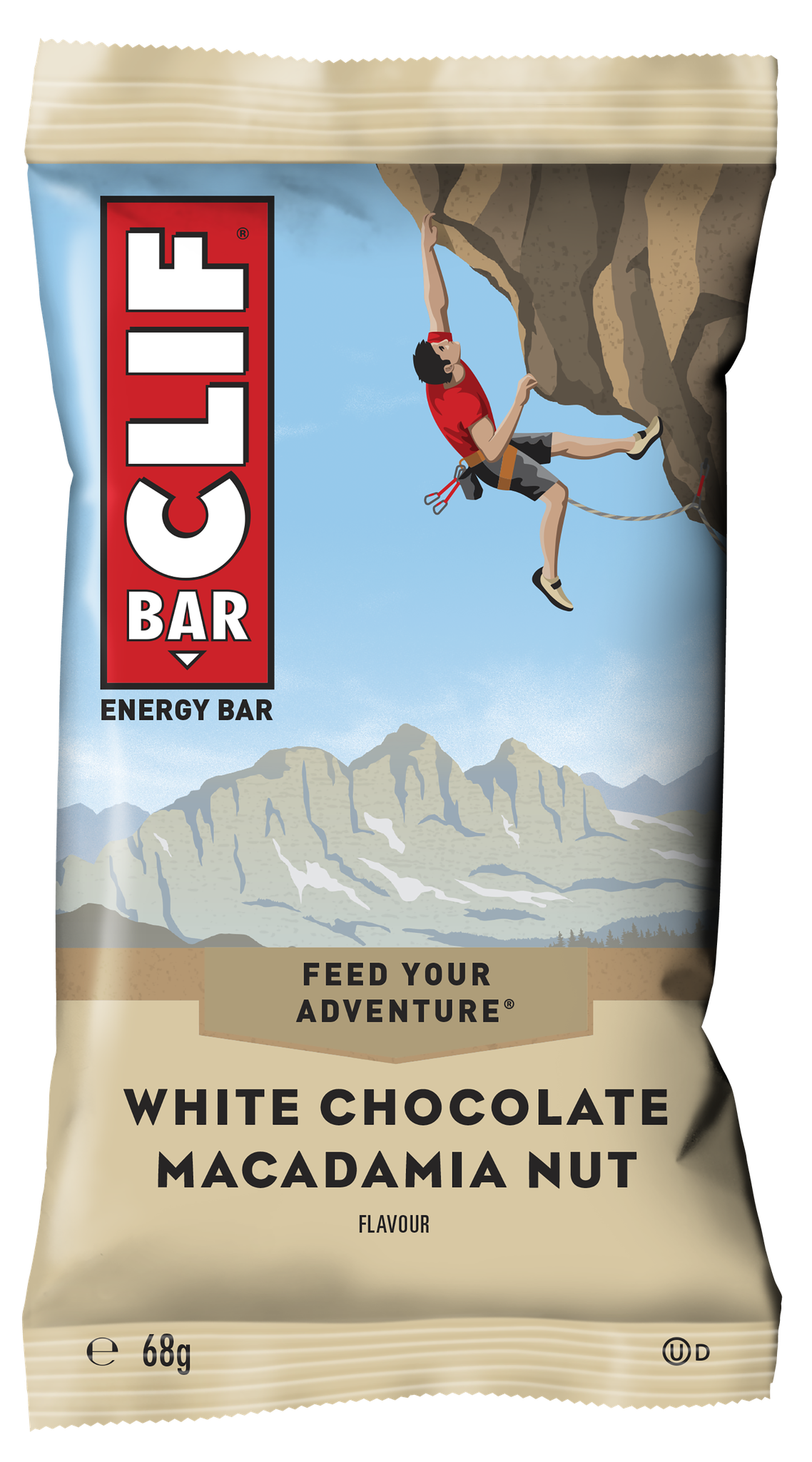 Clif Bar Barre énergétique Clif Bar - Chocolat blanc et noix de macadamia