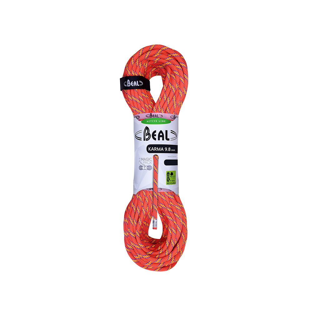 Beal Karma 9,8 mm - 80 m - Corde à simple | Hardloop