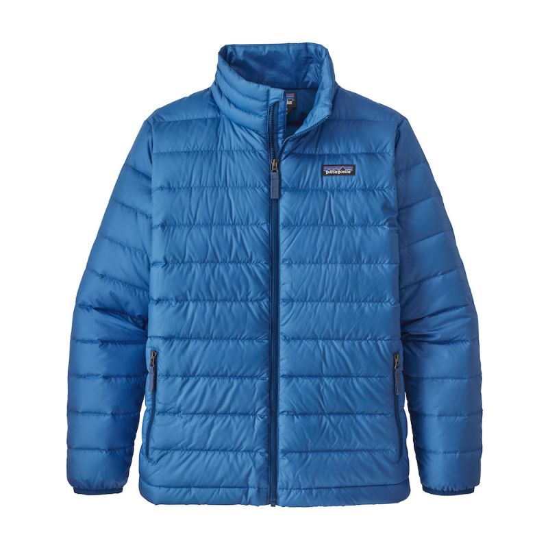 patagonia down sweater hoody boys