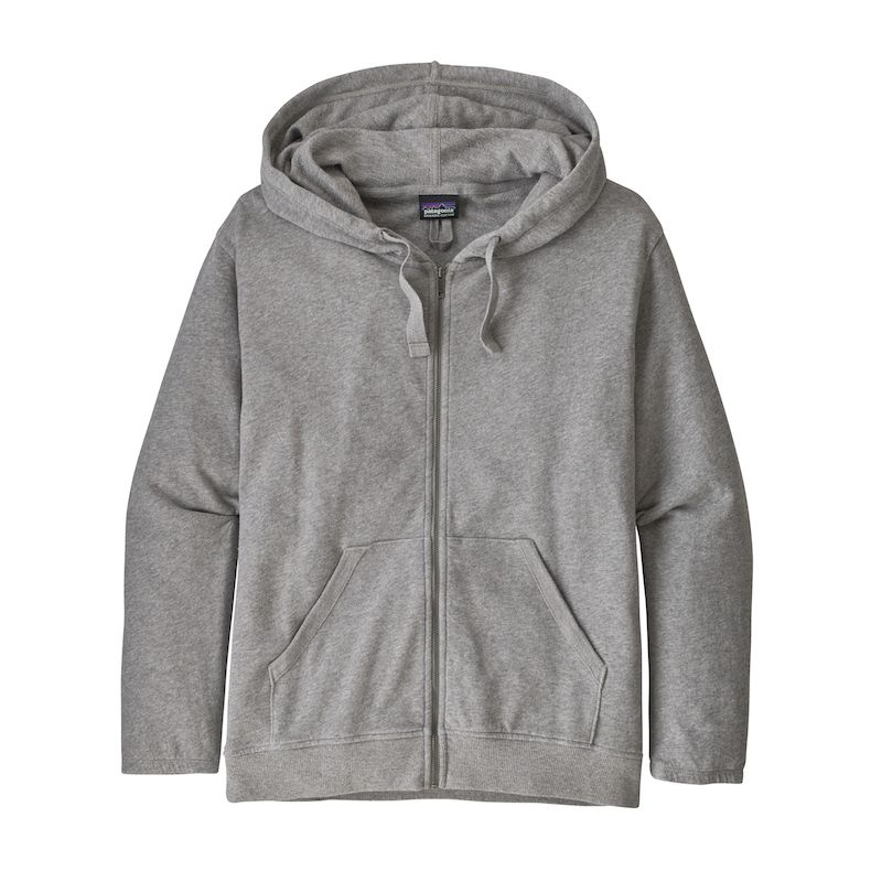 Patagonia Organic Cotton French Terry Hoody Hoodie Damen Patagonia P 6 Label French Terry Full Zip Hoody Hoodie