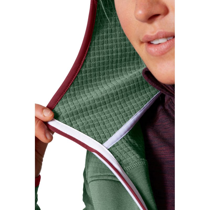 fleece grid jacket m