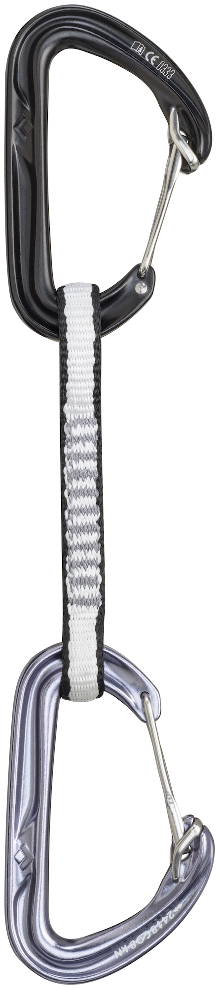 Black Diamond Hoodwire Quickdraw - 12 cm - Dégaine