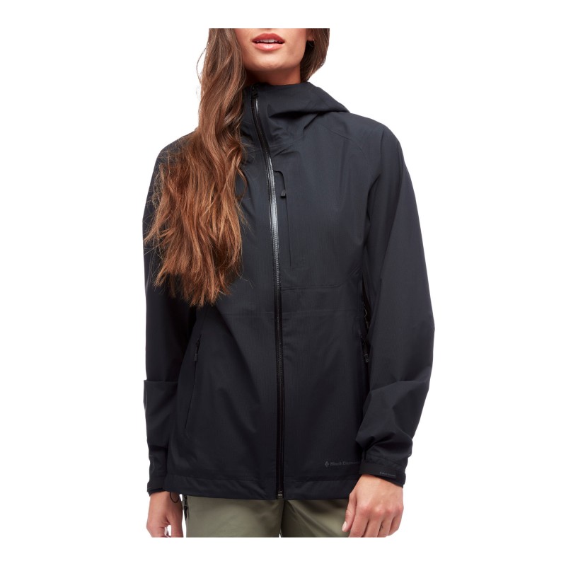 black diamond hardshell jacke damen