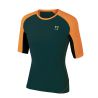 Deep Teal / Orange Fluo