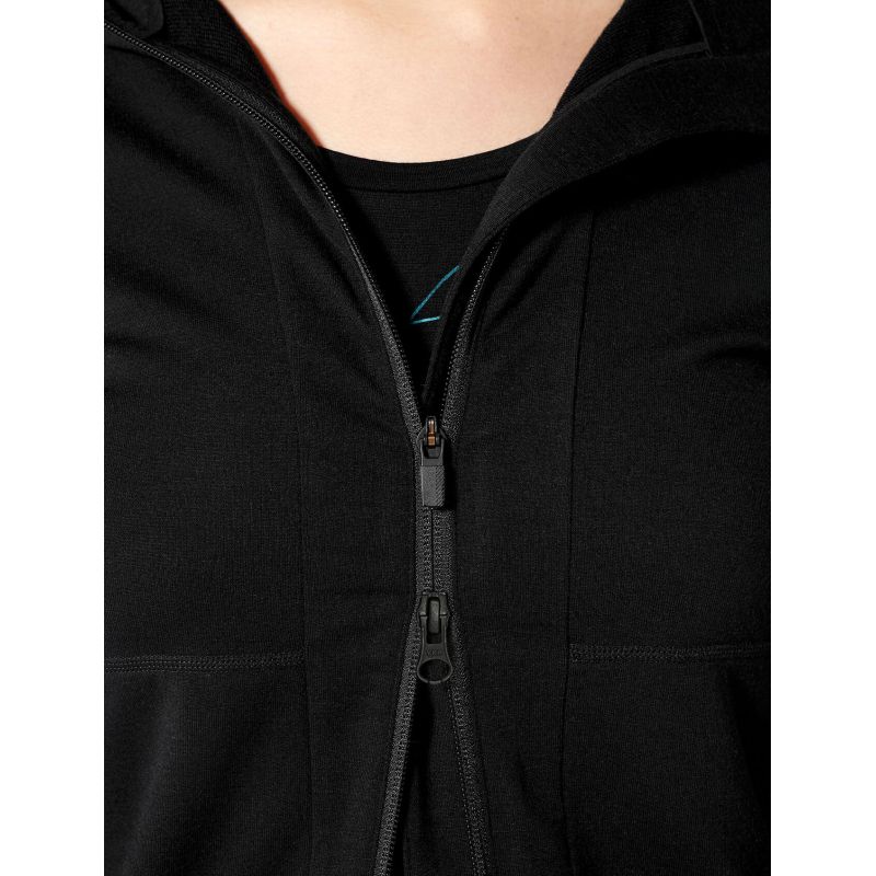 Icebreaker Quantum Ii Long Sleeve Zip Hood Hoodie Damen