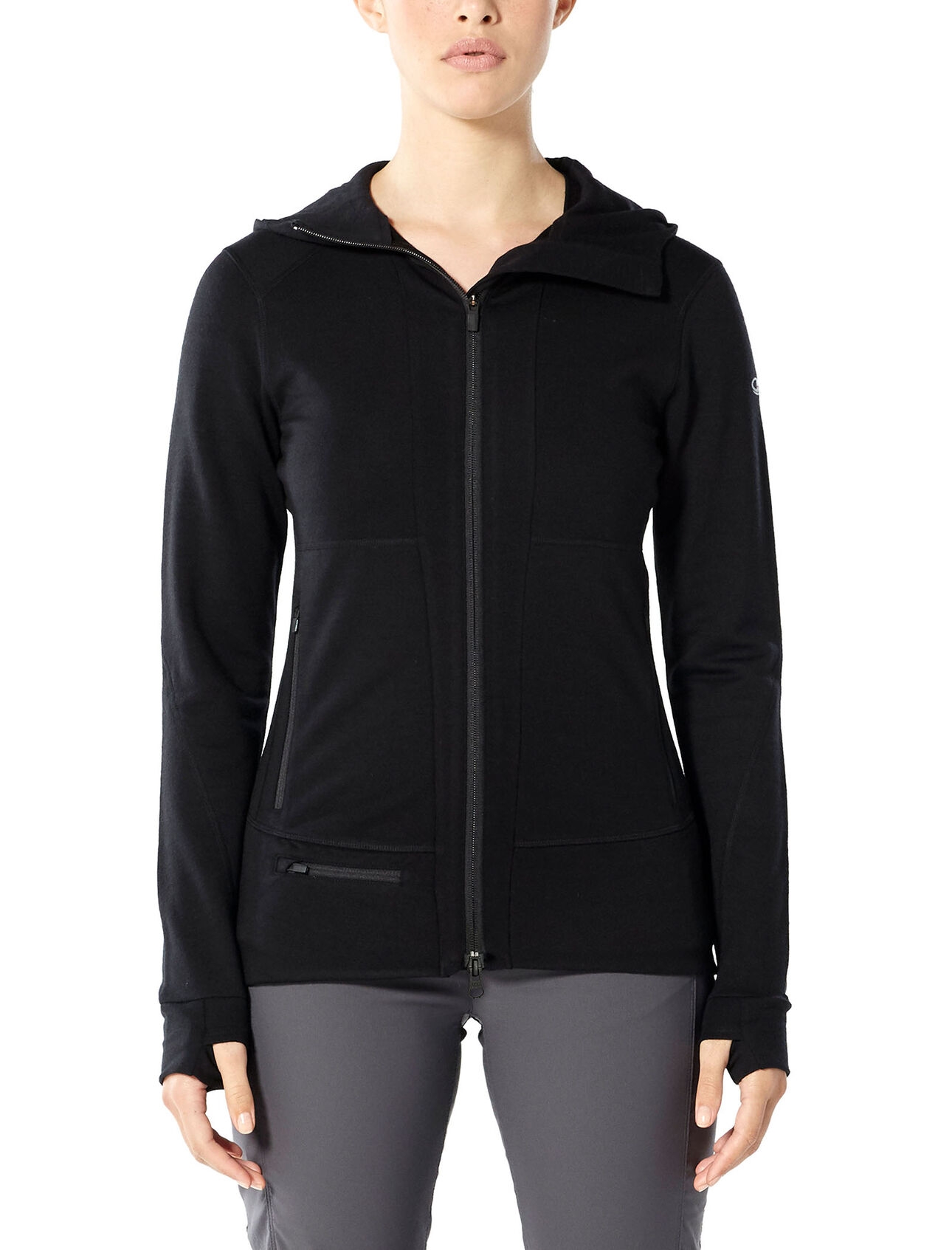 icebreaker quantum ii zip hoodie
