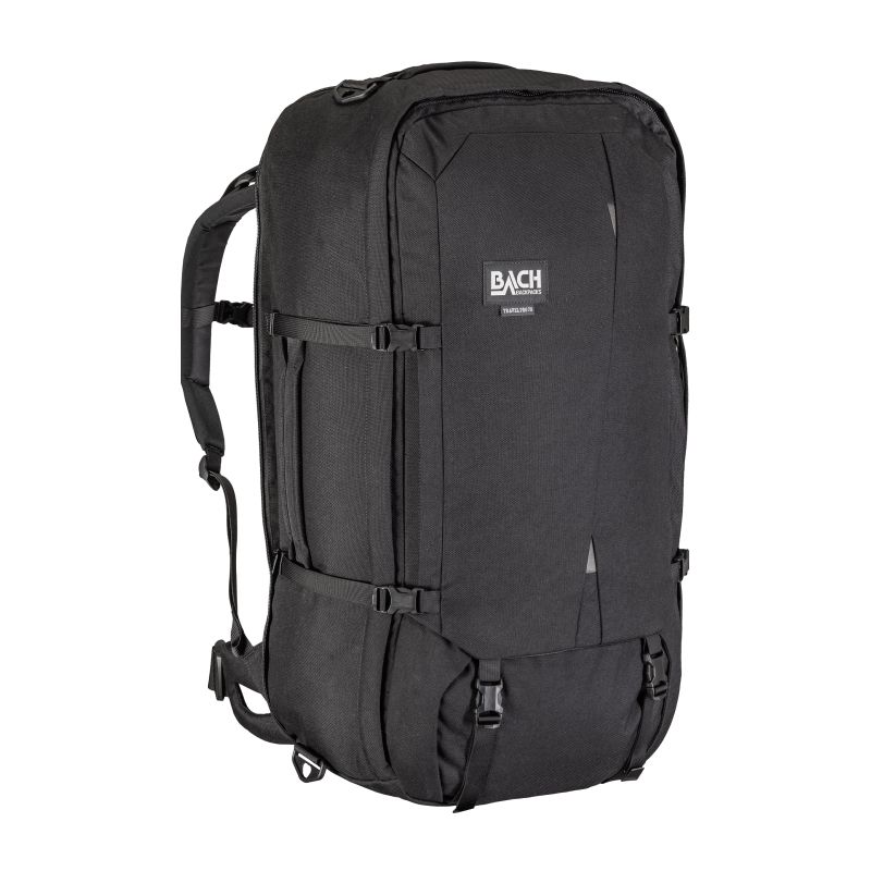 black backpack for travel