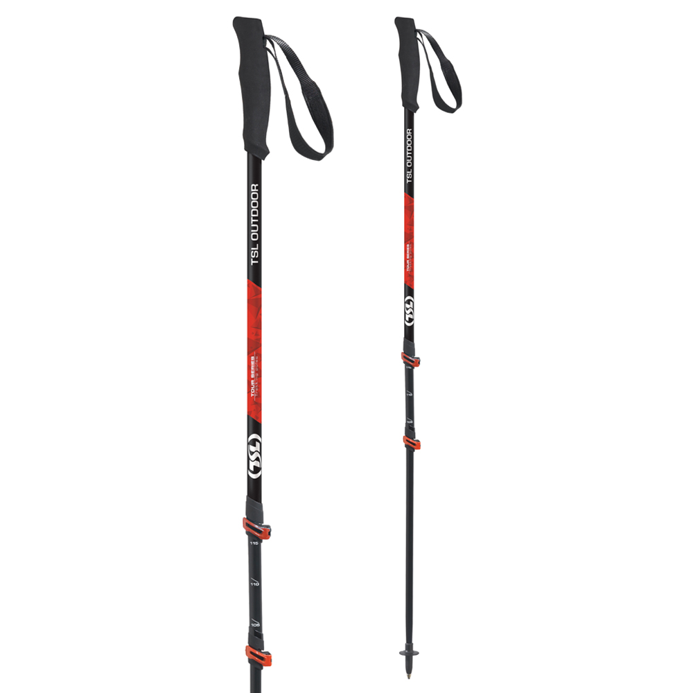TSL Outdoor Tour Carbon 3 Light - Bâtons randonnée