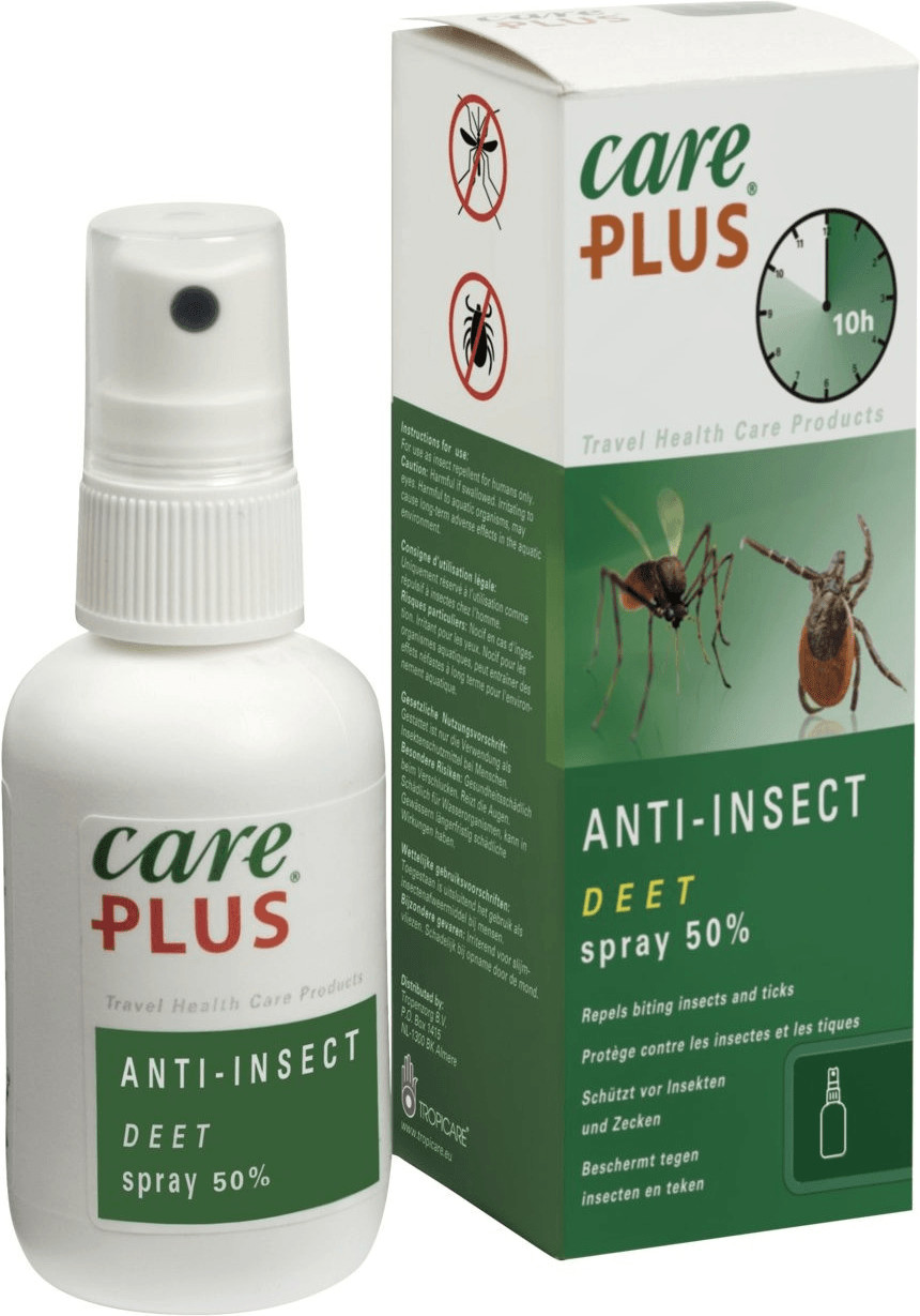 Care Plus Anti-Insect - Deet spray 50% - Anti-insectes