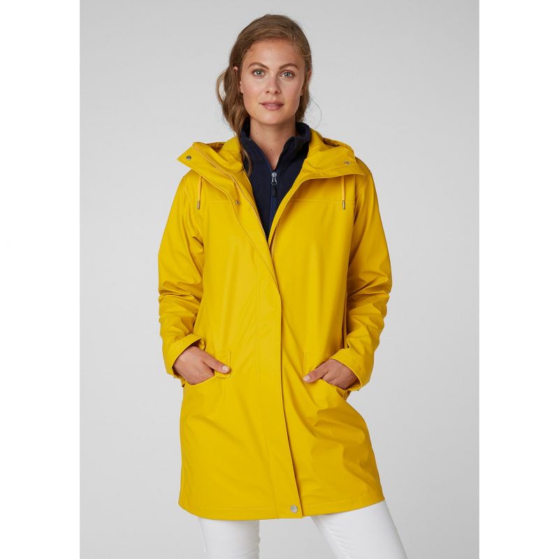 helly hansen moss rain coat