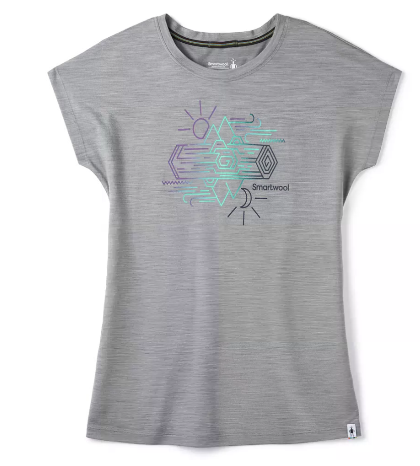 Mountain Reflection Tee - T-shirt-Damen