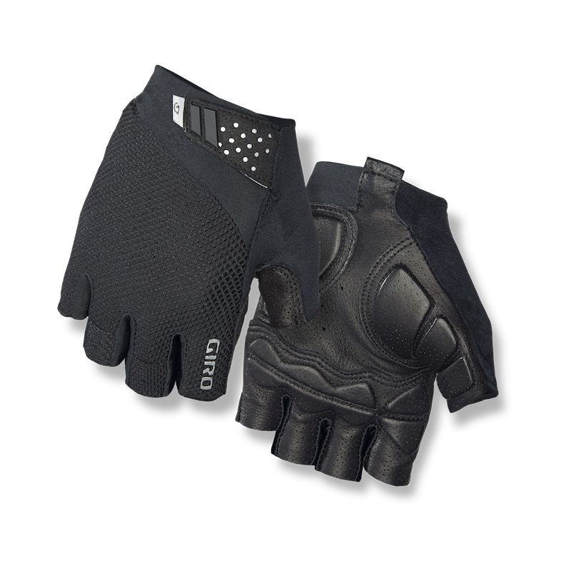 Cycling Gloves Fingerless Giro Monaco Road Cycling Mitt 2015 Lead/White XL 