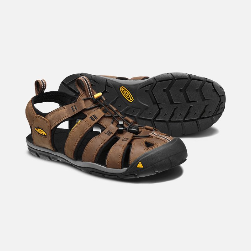 Keen Clearwater CNX Leather Sandalen Herren