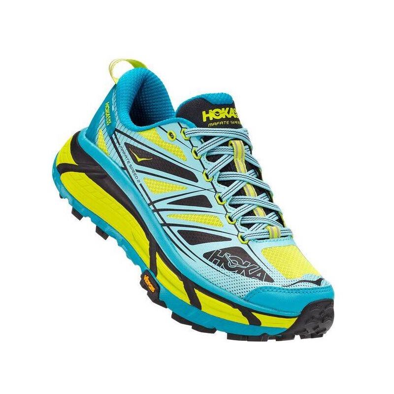 Hoka One One Zapatillas Trail Running Mafate Speed 3 mujer en Púrpura