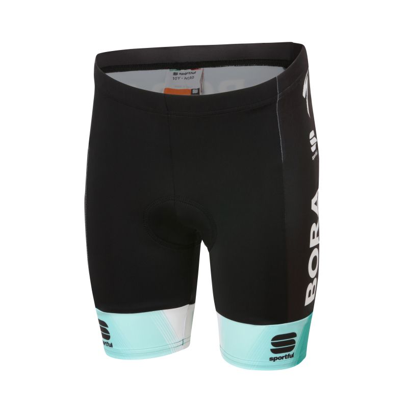 Sportful Bora Hansgrohe Kids Short - Pantaloncini da ciclismo - Bambino