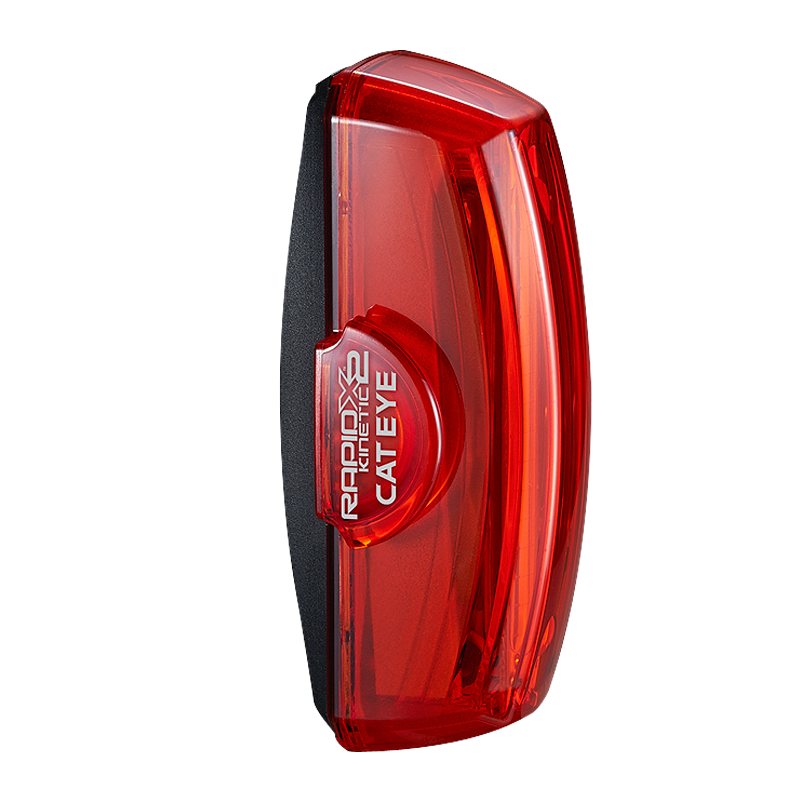 Feu Arrière Vélo Cateye Rapid X2, USB Rechargeable, 50 Lumens, Sécurité, Neuf