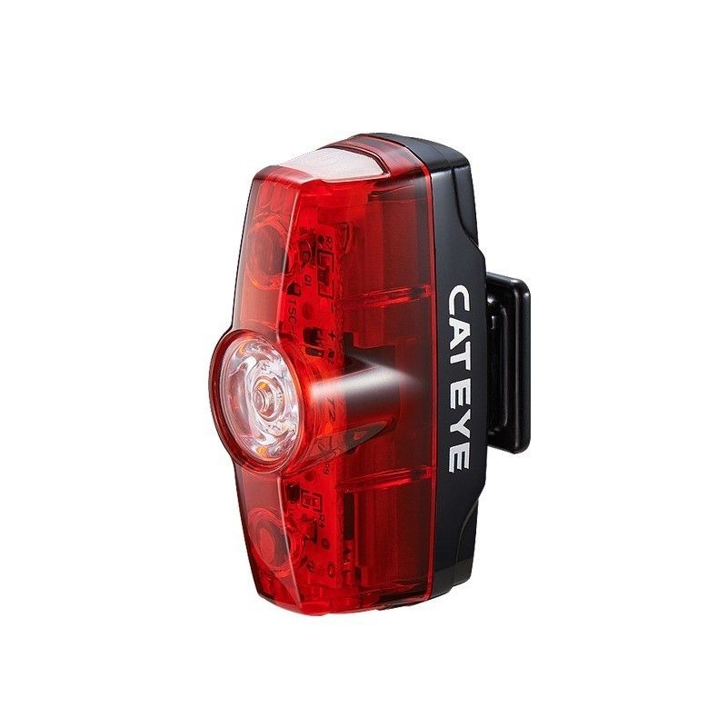 Set Luci Bici LED Combo USB Ricaricabili, Faro Anteriore E Fanale Posteriore, Nero Con Clip
