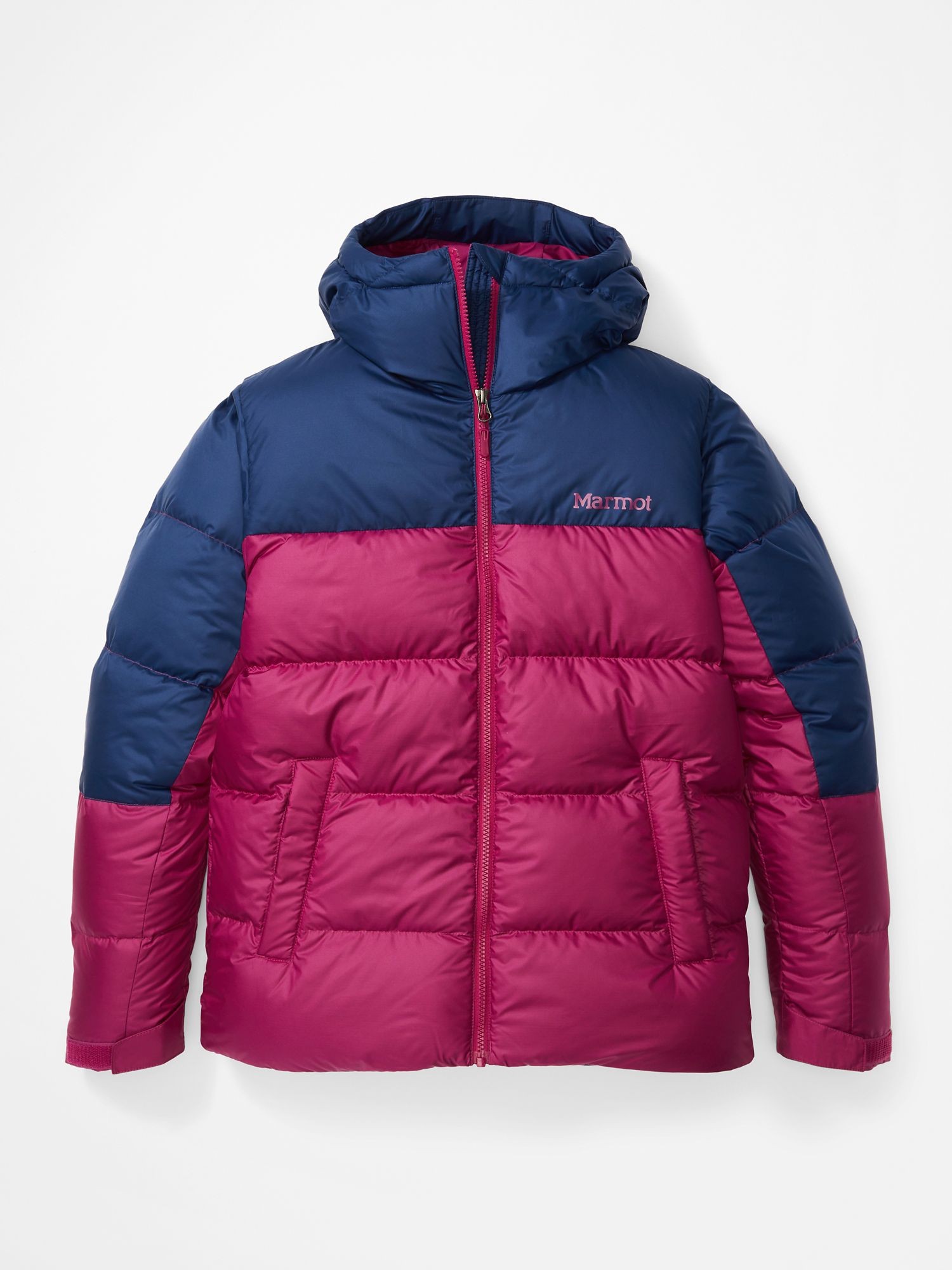 marmot down hooded jacket