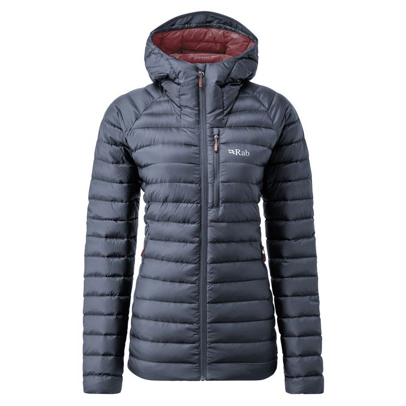 women's microlight alpine long down jacket