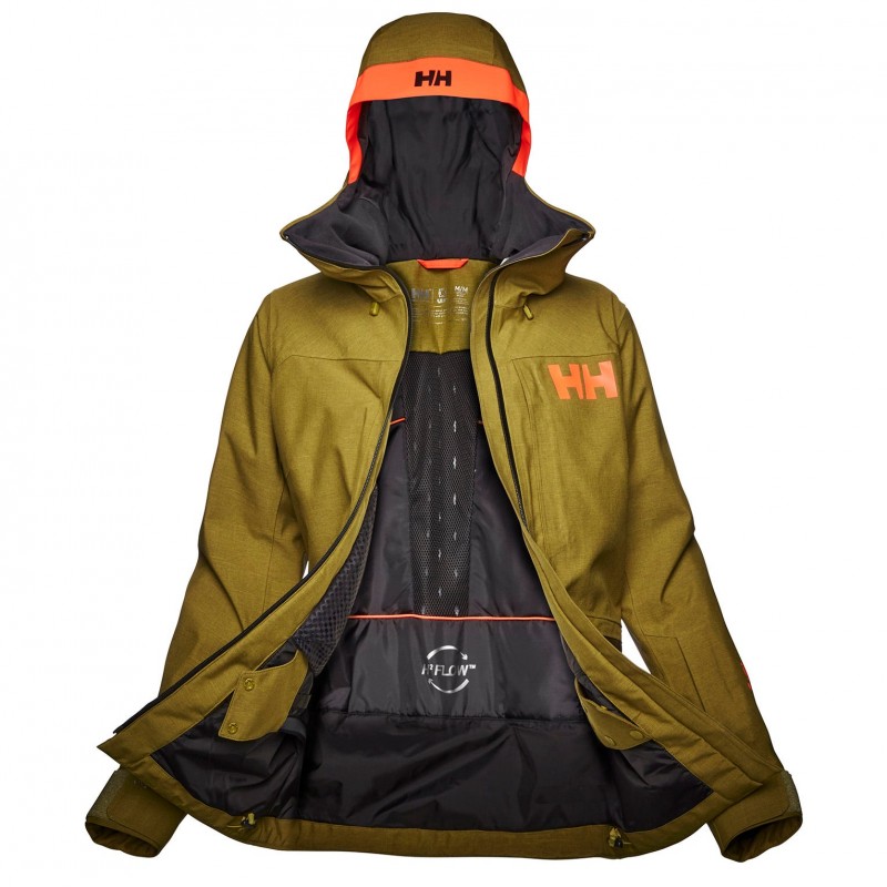 helly hansen powderqueen coats & jackets