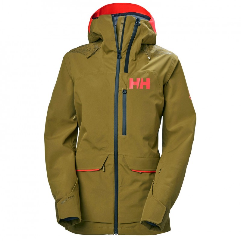 helly hansen powderqueen coats & jackets