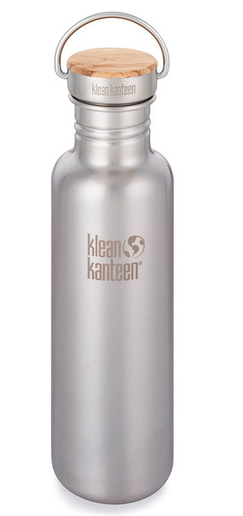 Klean Kanteen Kanteen® Reflect Stainless Unibody Bamboo - 0,800 L - Gourde