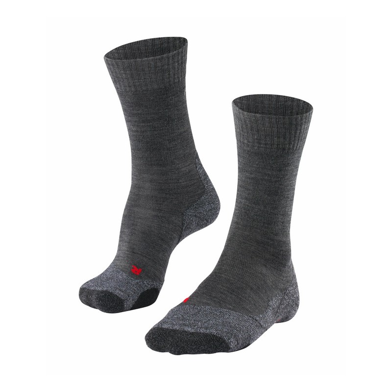 Renforts moyens Laine M/érinos M/élang/ée Plusieurs Coloris Du 35 au 42 FALKE TK2 Long Chaussettes Montantes Femme respirantes 1 Paire /évacuation de lhumidit/é et s/échage rapides chaudes