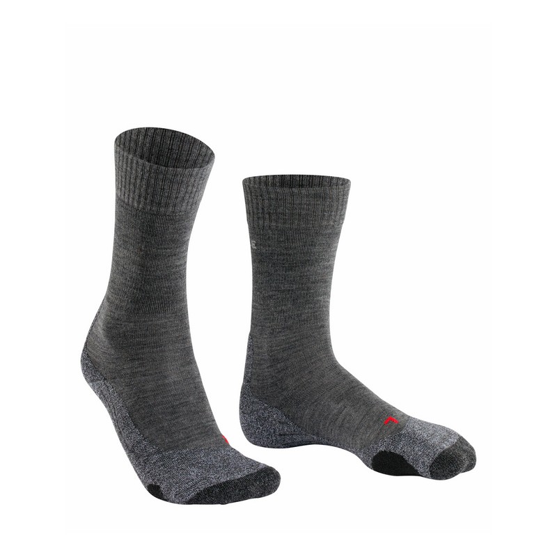 Renforts moyens Laine M/érinos M/élang/ée Plusieurs Coloris Du 35 au 42 FALKE TK2 Long Chaussettes Montantes Femme respirantes 1 Paire /évacuation de lhumidit/é et s/échage rapides chaudes