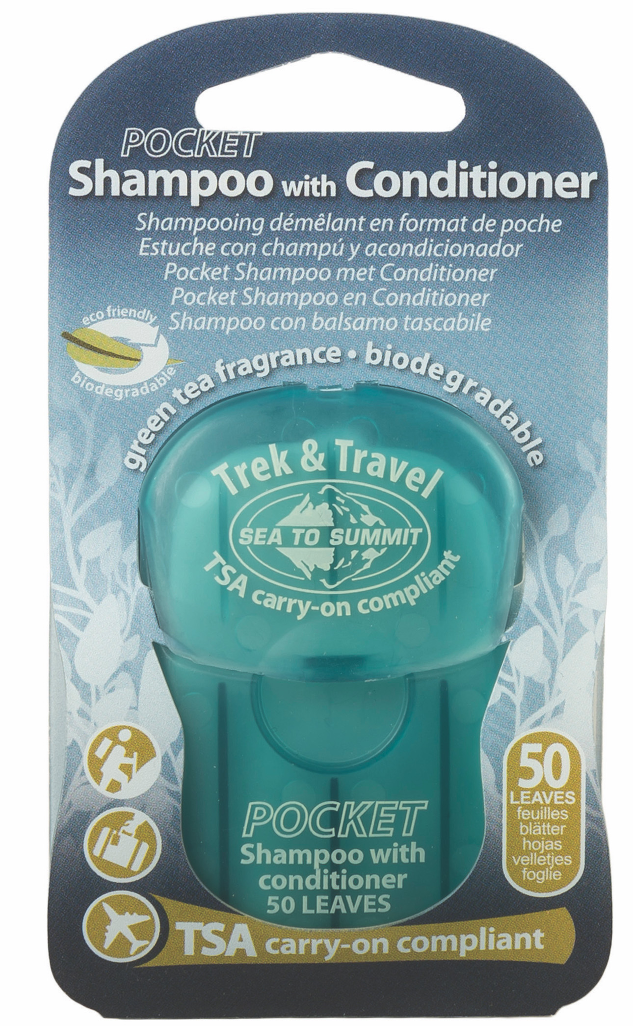 Sea To Summit Savon en Feuilles Shampoing Trek & travel pocket soaps