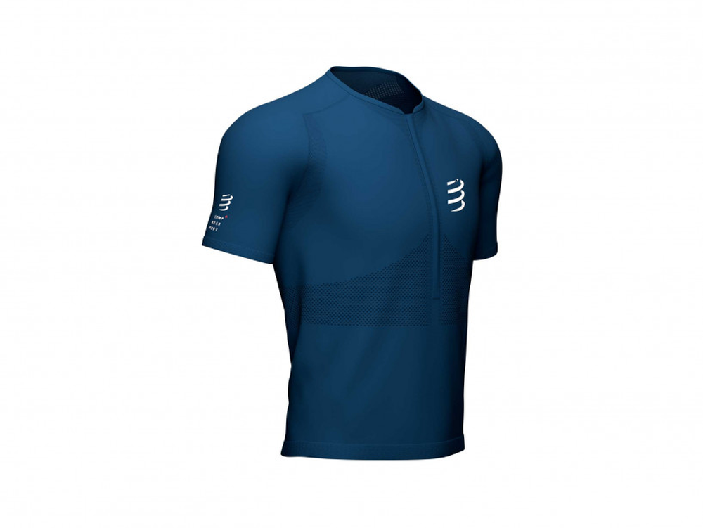 half zip running t shirt