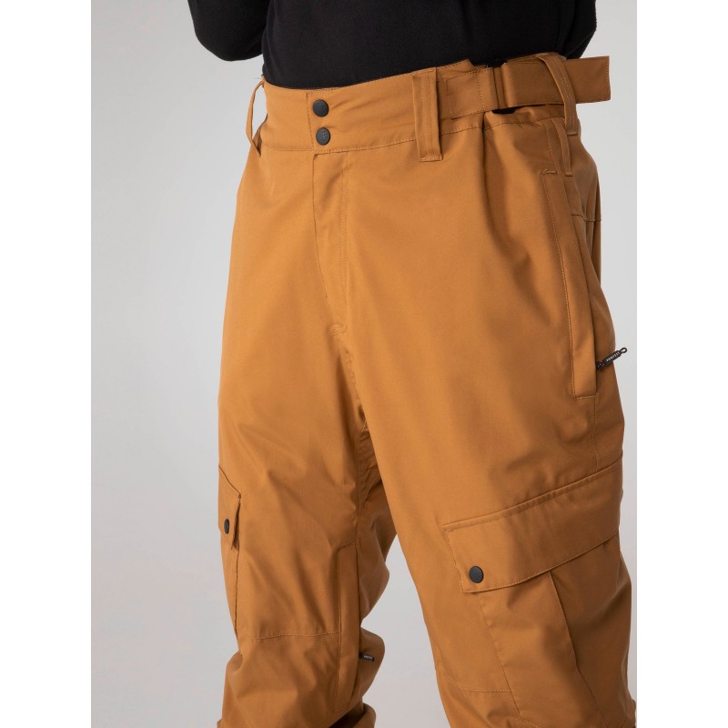 Pantalon de ski snow unisexe Grizzly 10K chocolate LEKKER SNOW