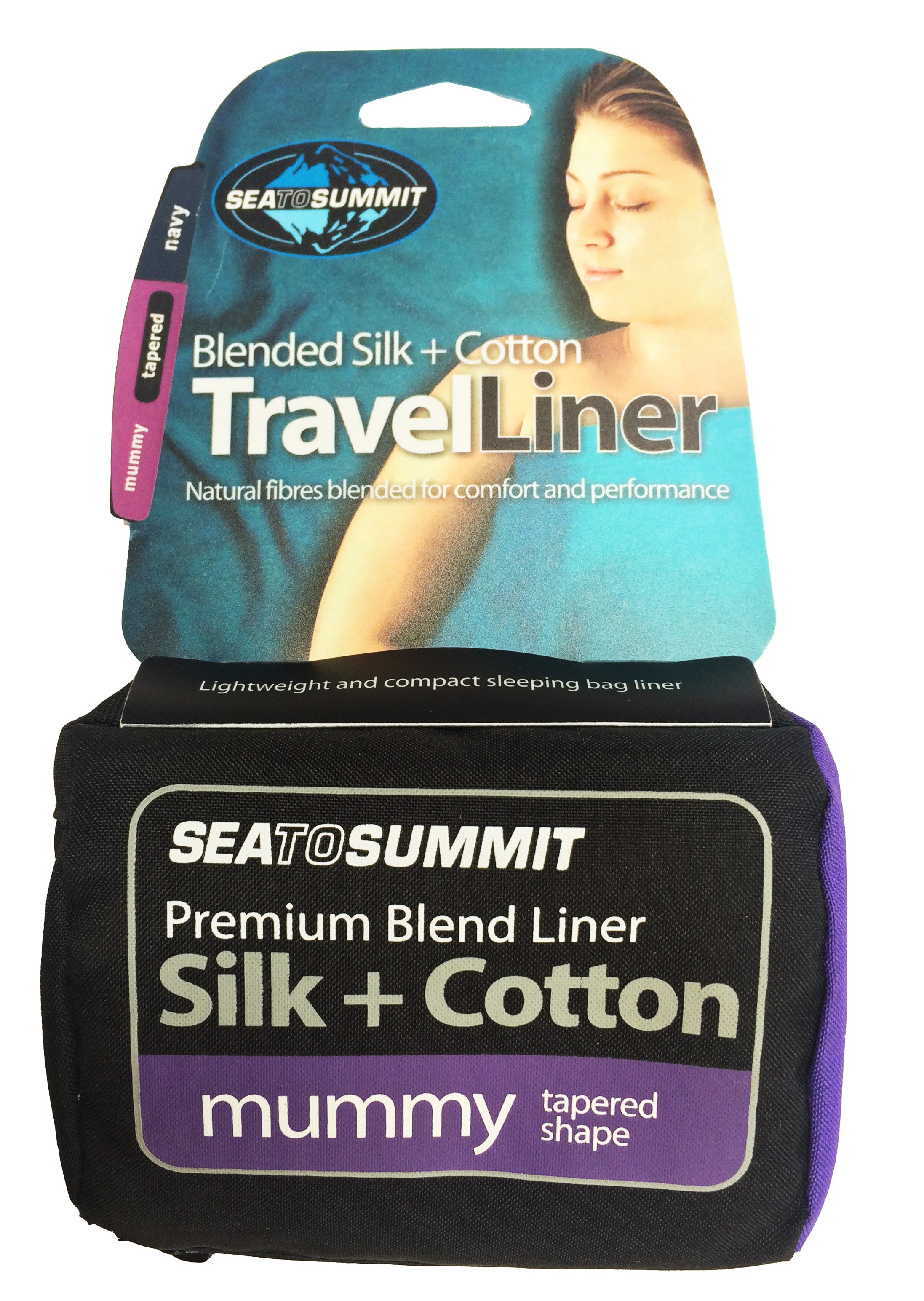Sea To Summit - Mummy Tapered - Silk & Wool - Sleeping Bag Liner